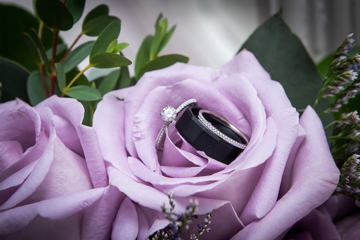 Rose with a Wedding Ring